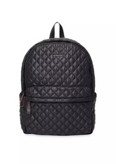 MZ Wallace Metro Quilted Nylon Backpack Deluxe