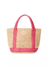 MZ Wallace Mini Raffia Tote Bag