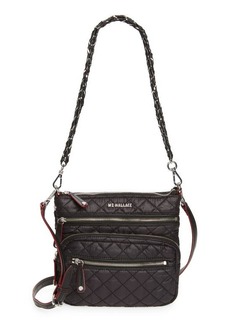 MZ Wallace Downtown Crosby Crossbody Bag in Black at Nordstrom