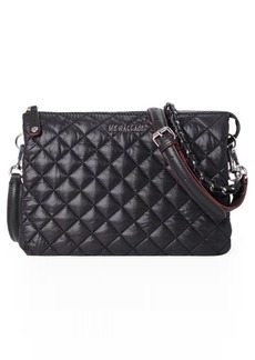 MZ Wallace Large Crosby Pippa Quilted Crossbody Bag in Black at Nordstrom