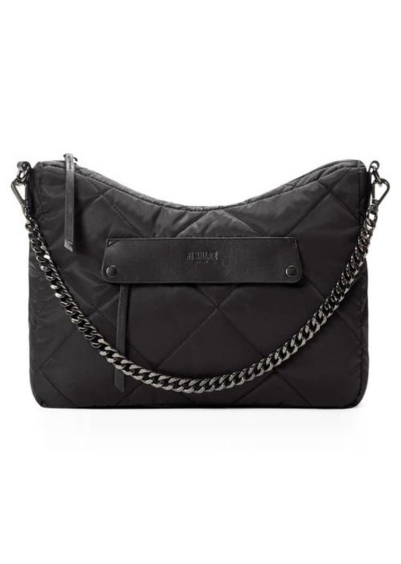 MZ Wallace Madison Everyday Quilted Nylon Crossbody Bag