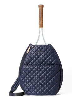 MZ Wallace Metro Diamond Quilted Racquet Sling Bag
