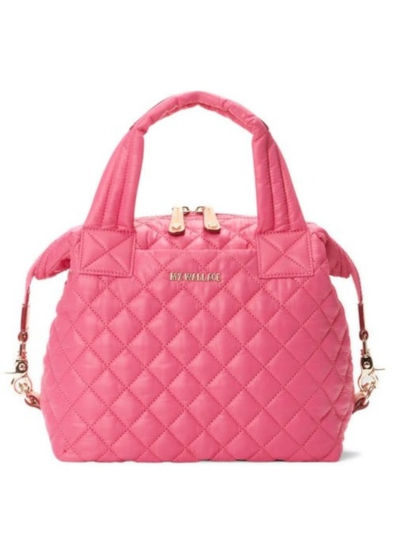 MZ Wallace Small Sutton Deluxe Quilted Nylon Crossbody Bag