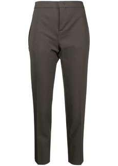 Nº21 cropped straight-leg trousers