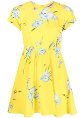 Nº21 floral-print silk mini dress