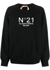 Nº21 logo-print sweatshirt