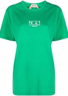 Nº21 logo-print cotton T-shirt