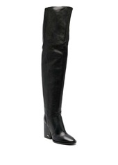 Nº21 logo-sole 100mm leather knee-high boots
