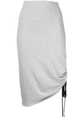 Nº21 ruched high-waisted miniskirt