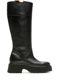 Nº21 Schuhe knee-high leather boots