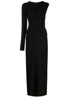 Nº21 single-sleeve design gown
