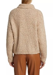 Naadam Bouclé Alpaca-Blend Turtleneck Sweater