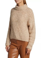 Naadam Bouclé Alpaca-Blend Turtleneck Sweater