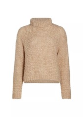 Naadam Bouclé Alpaca-Blend Turtleneck Sweater