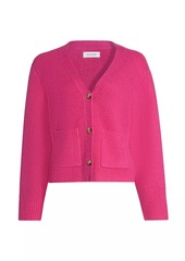 Naadam Cashmere Knit V-Neck Cardigan