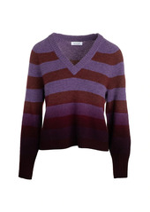Naadam Dip-Dye Striped Sweater