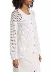 Naadam Luxe Cotton Pointelle Cardigan