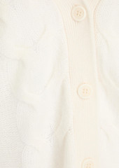 Naadam - Cable-knit cashmere cardigan - White - XS