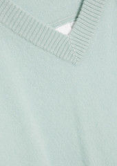 Naadam - Cashmere and cotton-poplin sweater - Green - XS