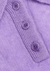 Naadam - Cashmere polo shirt - Purple - S