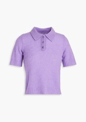 Naadam - Cashmere polo shirt - Purple - S