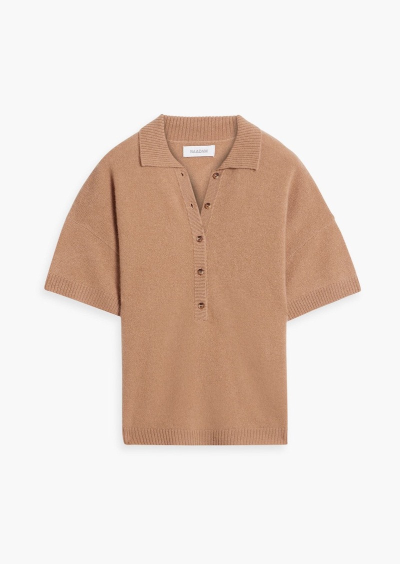 Naadam - Cashmere polo sweater - Brown - XL