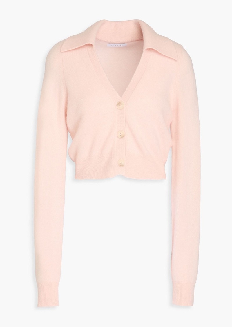 Naadam - Cropped cashmere cardigan - Pink - S