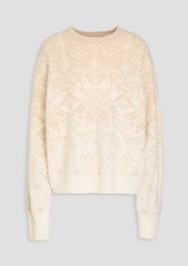 Naadam - Fair Isle cashmere sweater - White - XS