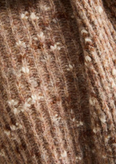 Naadam - Marled ribbed alpaca-blend sweater - Neutral - XS