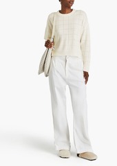 Naadam - Pointelle-knit cashmere sweater - White - XS