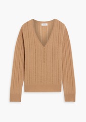 Naadam - Ribbed cashmere sweater - Brown - S