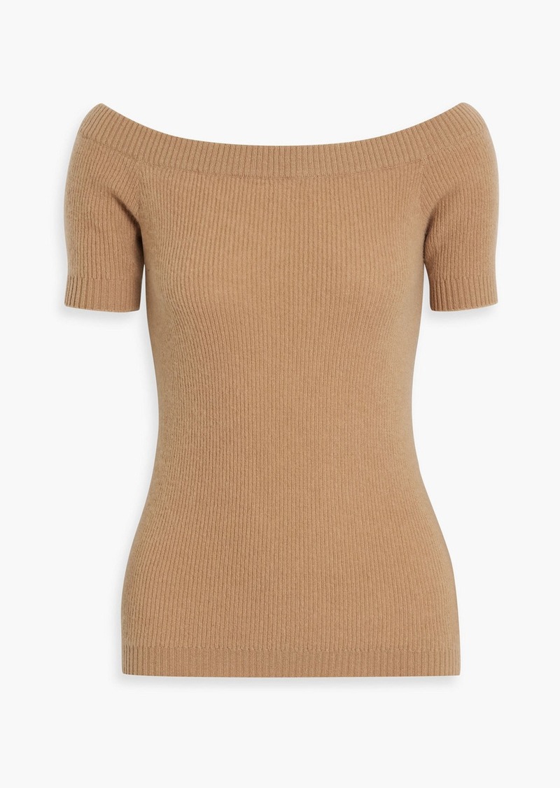 Naadam - Ribbed cashmere sweater - Brown - XS