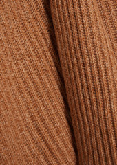 Naadam - Ribbed mélange wool and cashmere-blend cardigan - Brown - XS