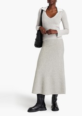 Naadam - Ribbed wool and cashmere-blend polo sweater - White - M