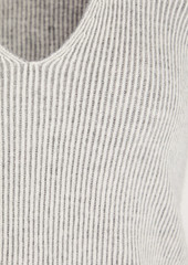 Naadam - Ribbed wool and cashmere-blend polo sweater - White - M