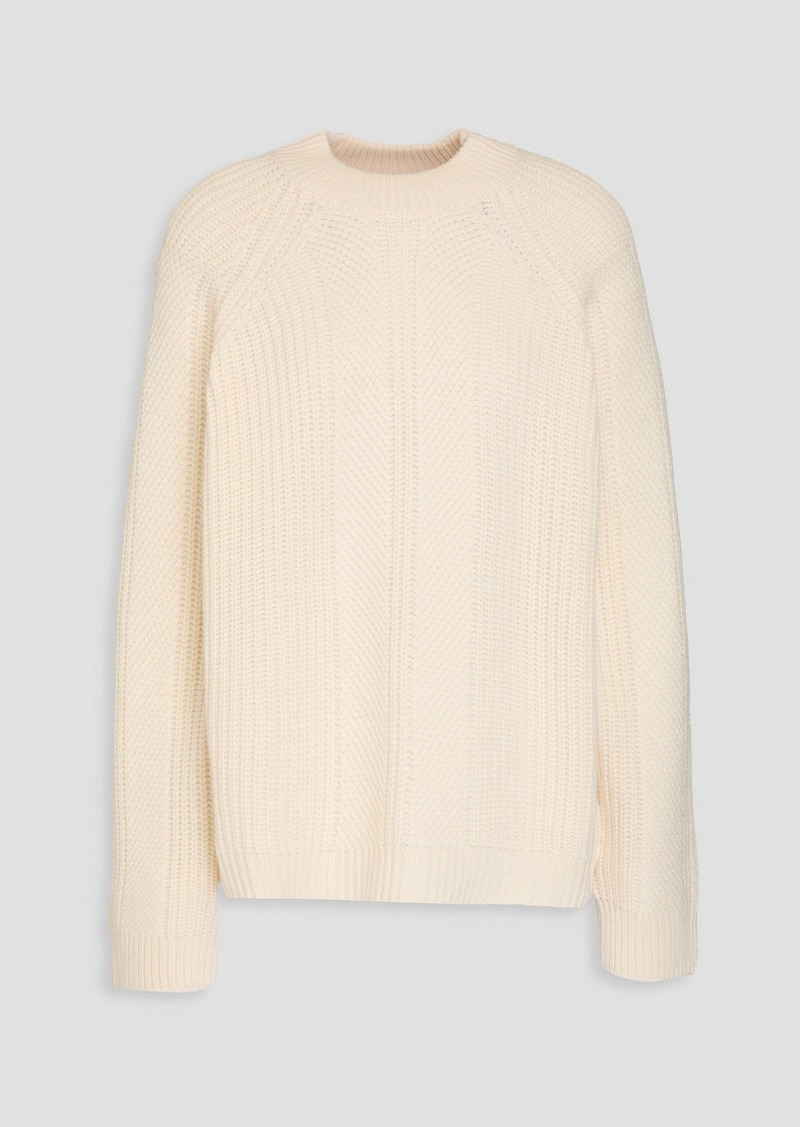 Naadam - Ribbed wool and cashmere-blend sweater - White - XS