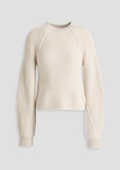 Naadam - Ribbed wool and cashmere-blend sweater - White - S