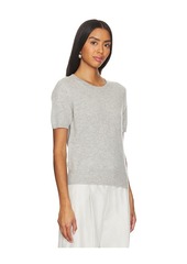 NAADAM Cashmere Short Sleeve Cropped Pullover