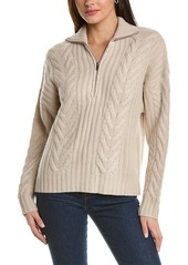 NAADAM Open Back Wool & Cashmere-Blend Sweater