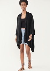 Naadam Solid Poncho Cardigan