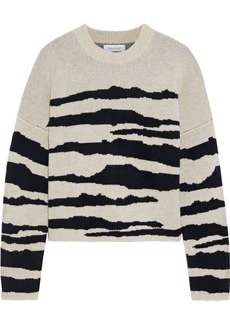 Naadam - Jacquard-knit wool and cashmere-blend sweater - Neutral - S