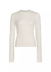 Naadam Pointelle Wool & Cashmere Sweater