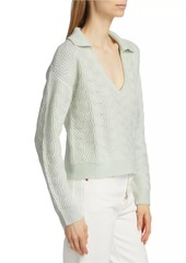 Naadam Wool & Cashmere V-Neck Sweater
