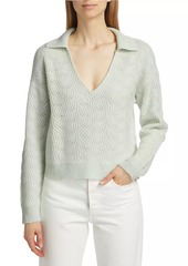 Naadam Wool & Cashmere V-Neck Sweater