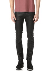 Naked & Famous Denim Men's Superskinnyguy  Waxed Stretch Jeans