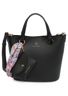 Nanette Lepore Gianna Triple Section Convertible Tote in Black at Nordstrom Rack