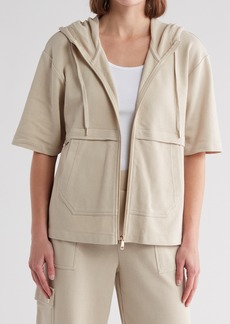 Nanette Lepore Play Short Sleeve Jacket in Feather Grey at Nordstrom Rack