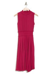 Nanette Lepore Pleated Sleeveless Dress in Gala Pink at Nordstrom Rack