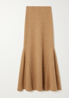 Nanushka Alyna Ribbed-knit Midi Skirt