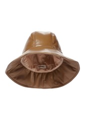 Nanushka Cameron faux leather bucket hat